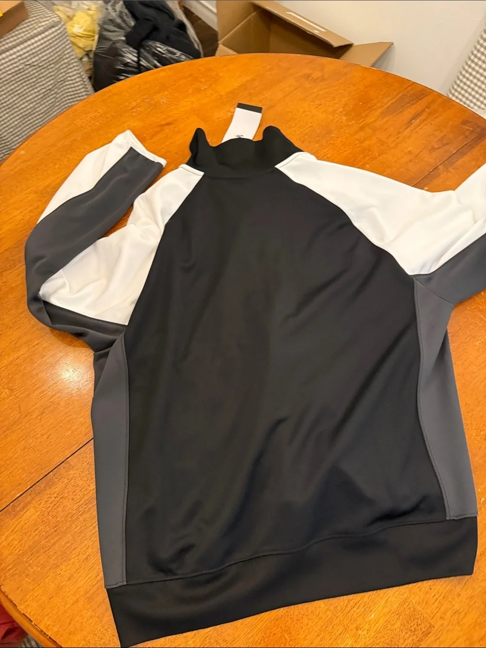 Nike Air Pack Men's Full Zip Track Jacket Black/White IB2145-010 Men’s Size XL